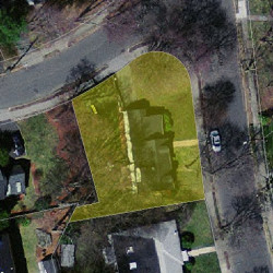 53 Elinor Rd, Newton, MA 02461 aerial view