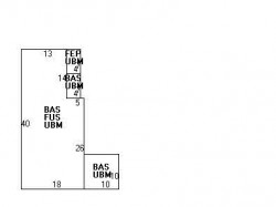 84 River St, Newton, MA 02465 floor plan