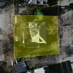 37 Westbourne Rd, Newton, MA 02459 aerial view