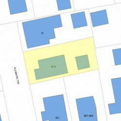 9 Glenmore Ter, Newton, MA 02461 plot plan