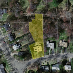 97 Bound Brook Rd, Newton, MA 02461 aerial view