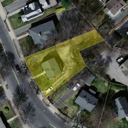 188 Waltham St, Newton, MA 02465 aerial view