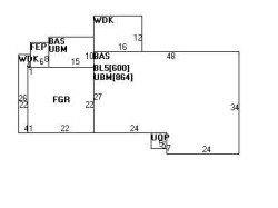 87 Cross Hill Rd, Newton, MA 02459 floor plan