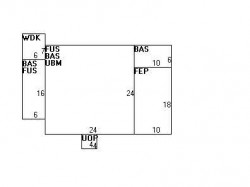 211 Cypress St, Newton, MA 02459 floor plan