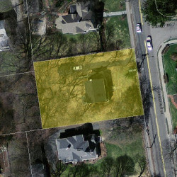 801 Chestnut St, Newton, MA 02468 aerial view