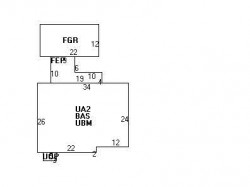 22 Charlemont St, Newton, MA 02461 floor plan