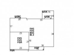 88 Wiswall Rd, Newton, MA 02459 floor plan