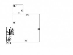 34 Chandler Pl, Newton, MA 02464 floor plan