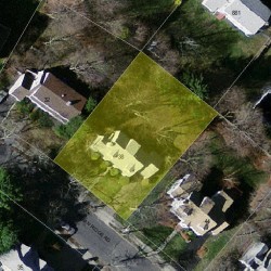 38 Indian Ridge Rd, Newton, MA 02459 aerial view