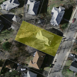 103 Langdon St, Newton, MA 02458 aerial view