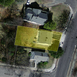 49 Elliot St, Newton, MA 02461 aerial view
