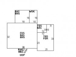 801 Chestnut St, Newton, MA 02468 floor plan