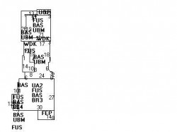 1607 Centre St, Newton, MA 02461 floor plan