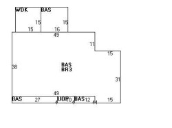 75 Littlefield Rd, Newton, MA 02459 floor plan