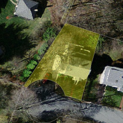 31 Sargent Park, Newton, MA 02458 aerial view