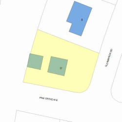 81 Pine Grove Ave, Newton, MA 02462 plot plan