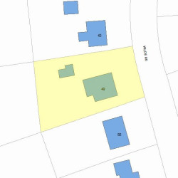 49 Wilde Rd, Newton, MA 02468 plot plan