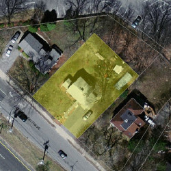 1737 Commonwealth Ave, Newton, MA 02465 aerial view