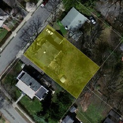 42 Brae Burn Rd, Newton, MA 02466 aerial view