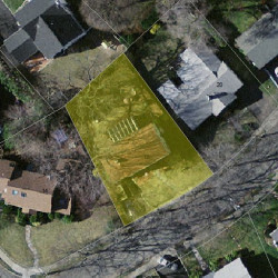 12 Haynes Rd, Newton, MA 02459 aerial view
