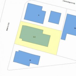 8 Remick Ter, Newton, MA 02458 plot plan