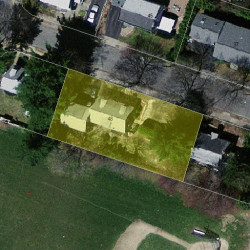 48 Clark Rd, Newton, MA 02465 aerial view
