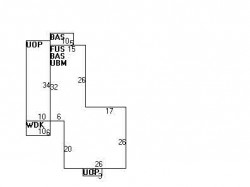 258 Cherry St, Newton, MA 02465 floor plan