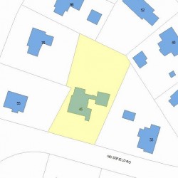 45 Mossfield Rd, Newton, MA 02468 plot plan