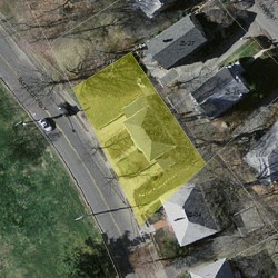 76 Side Pkwy, Newton, MA 02458 aerial view