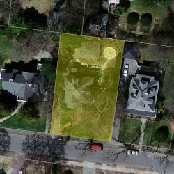 30 Plainfield St, Newton, MA 02468 aerial view