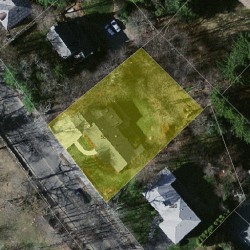 580 Dedham St, Newton, MA 02459 aerial view