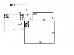 816 Dedham St, Newton, MA 02459 floor plan