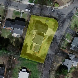 55 Gould Rd, Newton, MA 02468 aerial view
