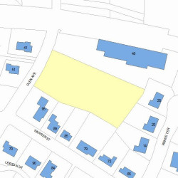 50 Glen Ave, Newton, MA 02459 plot plan