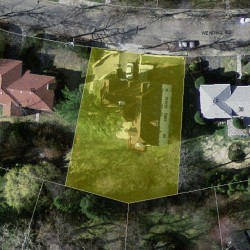 44 Wendell Rd, Newton, MA 02459 aerial view