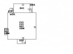 79 Jewett St, Newton, MA 02458 floor plan