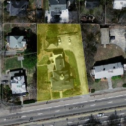1155 Boylston St, Newton, MA 02464 aerial view