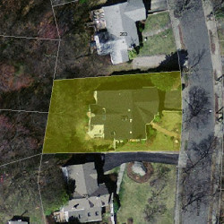 269 Woodcliff Rd, Newton, MA 02461 aerial view