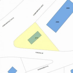 2370 Commonwealth Ave, Newton, MA 02466 plot plan