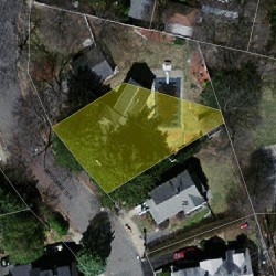 24 Woodbine Ter, Newton, MA 02466 aerial view