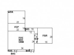 38 Verndale Rd, Newton, MA 02461 floor plan