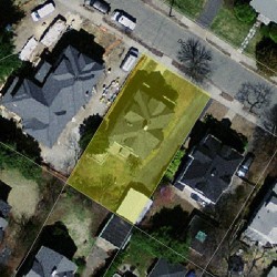 144 Dickerman Rd, Newton, MA 02461 aerial view