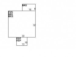 61 Ballard St, Newton, MA 02459 floor plan