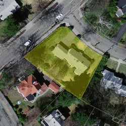 82 Miller Rd, Newton, MA 02459 aerial view