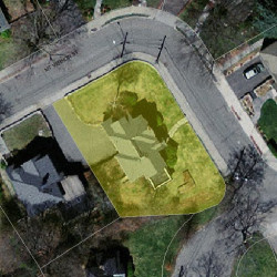 270 Mount Vernon St, Newton, MA 02465 aerial view