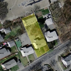 301 Newtonville Ave, Newton, MA 02460 aerial view