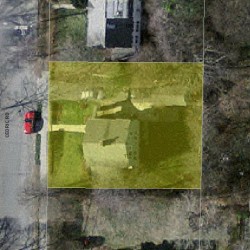 112 Cedric Rd, Newton, MA 02459 aerial view