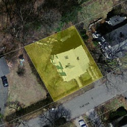 25 Oak Ter, Newton, MA 02461 aerial view