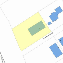 17 Charles River Ter, Newton, MA 02461 plot plan