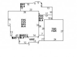 110 Dedham St, Newton, MA 02461 floor plan